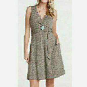 TOAD & CO Sleeveless Cue Wrap Dress - Size XL